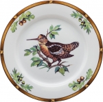 Game Birds Woodcock Salad Plate 